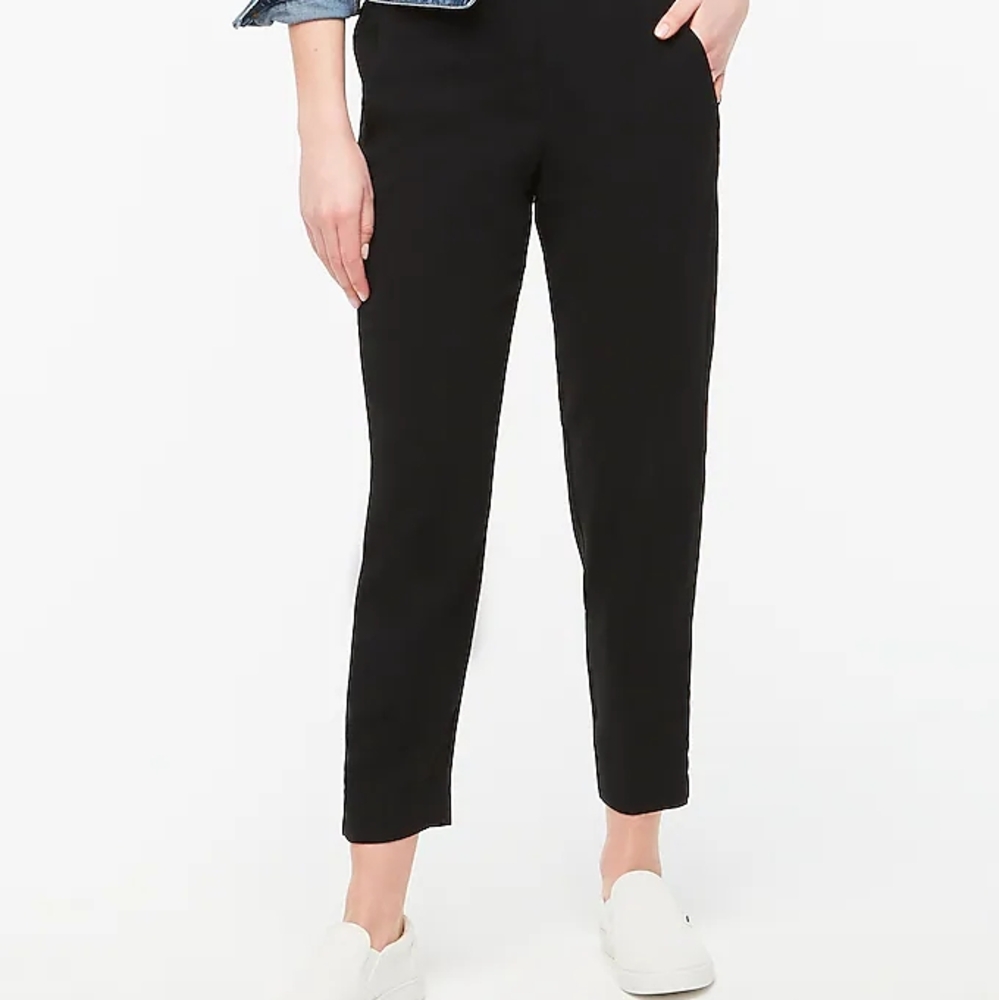 J. Crew Black Jamie Ankle Pant